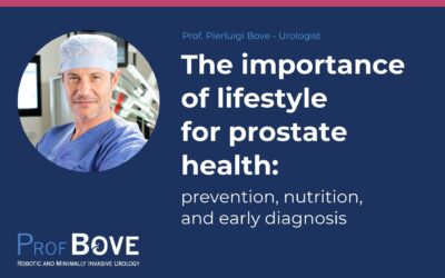 Prof. Pierluigi Bove discusses the importance of lifestyle for prostate health: prevention, nutrition, and early diagnosis