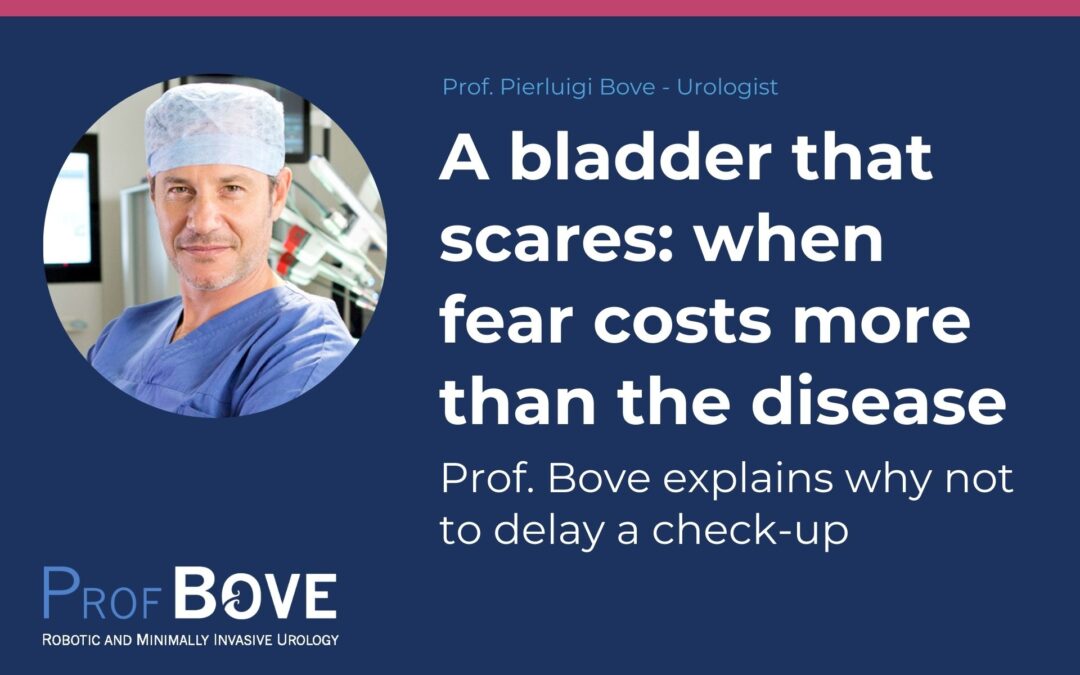 A bladder that scares: when fear costs more than the disease