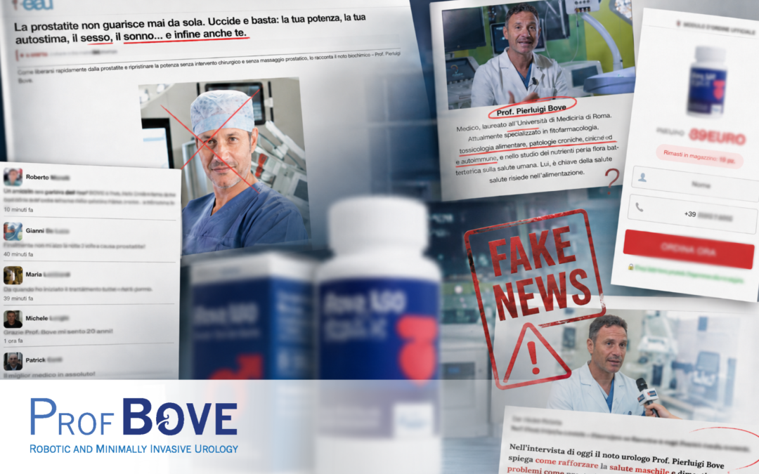 Fake news and scams in medicine: Prof. Pierluigi Bove explains how to recognize reliable information and protect yourself from misleading claims